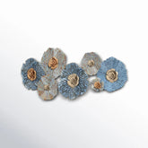 Elegant Petals – Contemporary Flower Design Metal Wall Art